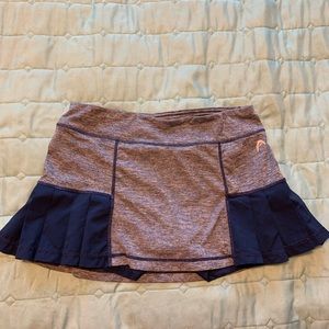 Navy blue head tennis skirt small